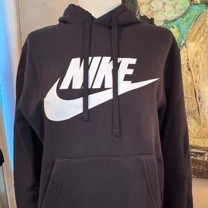 Nike black hoodie xs